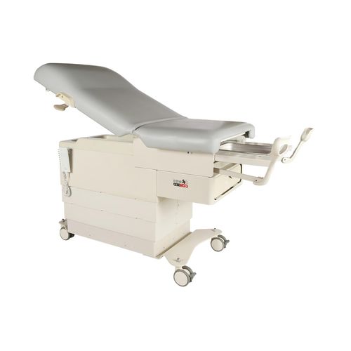 婦人科用検査用アームチェア - DH-S106A 02 - KANGHUI MEDICAL TECHNOLOGY - 電動式 / キャスター付き / 2セクション