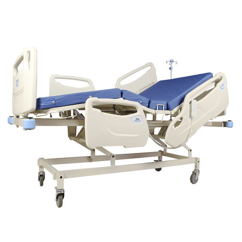 病院用ベッド - DH-B01B - KANGHUI MEDICAL TECHNOLOGY - 電動式 / 高さ調節可能 / 傾斜