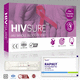 家庭用迅速検査キット / HIV / 血清 / 血漿用