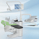 フレキシブル ヘッドレスト付き歯科ユニット / モニター付き / 衛生システム付き / 口腔内カメラ付き