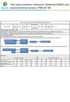 Comparison between ultrasonic and electro-chemical oxygen sensor in ventilator application - 5