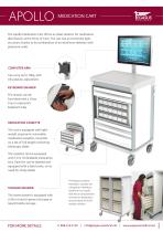 Apollo - Computer Trolley For Medication Distribution - 1