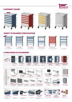 POLY CART - 100% polymer PROCEDURE & MEDICATION CARTS - 3