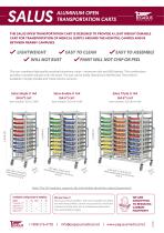 SALUS - ALUMINUM OPEN TRANSPORTATION CARTS - 2