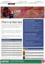 Addfield C200 Clinical Waste Incinerator Datasheet - 1