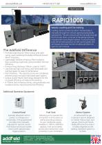 Addfield RAPID1000 High Capacity Waste Incinerator Datasheet - 2