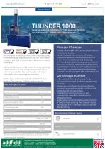 Addfield Thunder 1000 Aquacultural Waste Incinerator Datasheet - 1