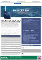 Addfield Thunder 500 Aquacultural Waste Incinerator Datasheet - 1