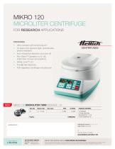 MIKRO 120 MICROCENTRIFUGE - 1