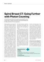 Spiral Breast CT: Going Further with Photon Counting (Source: DIEurope) - 1