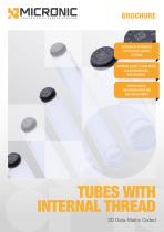 Trifold Flyer Tubes with Internal Thread - 2D Data-Matrix Coded-1