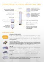 Trifold Flyer Tubes with Internal Thread - 2D Data-Matrix Coded-5