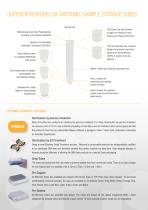 Trifold Flyer Tubes with Internal Thread - Non-coded and Alphanumeric Coded-5