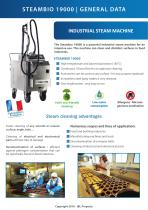 INDUSTRIAL STEAM CLEANER - STEAMBIO 19000-2