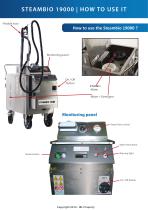 INDUSTRIAL STEAM CLEANER - STEAMBIO 19000-3