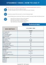 INDUSTRIAL STEAM CLEANER - STEAMBIO 19000-4