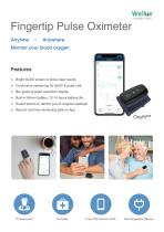 Fingertip pulse oximeter Oxyfit