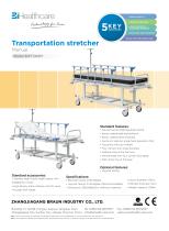 Brochure_Manual transportation stretcher(BIPT300M)_BiHealthcare - 1