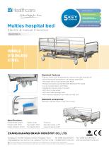 Brochure_(Multies hospital bed-Electric & manual 3 function-BIH006EA)_Bihealthcare-1