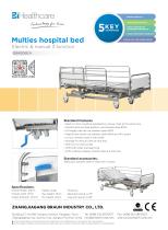 Brochure_Multies hospital bed-Electric & manual 3 function（BIH006EA)_Bihealthcare - 1