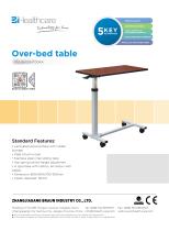 Brochure-Over-bed table（BIHT004A）_BiHealthcare - 1