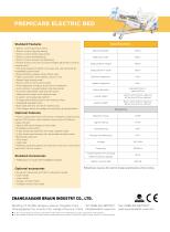 Brochure_Premicare electric bed BIH008EA - BiHealthcare - 3