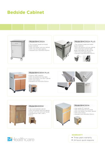 Catalogue_Bedside Cabinet_BI Healthcare