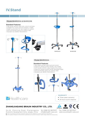 Catalogue_IV Stand_BI Healthcare