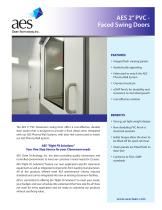 AES 2” PVC - Faced Swing Doors - 1