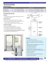 AES Flush Swing Door Fully Glazed Series-2