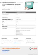 Specsheet Antimicrobial 10'' protective film - 2
