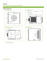 the Medical LED Fiber Optic Light Module, XLM Series, OTFI-0250 datasheet-3
