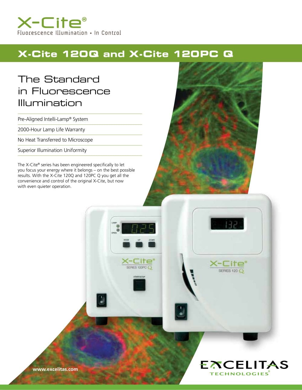 X-Cite 120Q and X-Cite 120PC Q - Excelitas Technologies