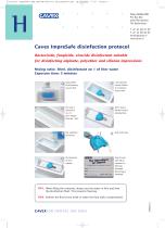 Cavex ImpreSafe disinfection protocol - 1