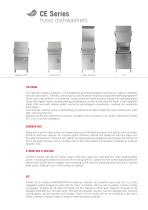 CE Series Hood dishwashers-4