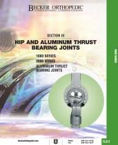 HIP AND ALUMINUM THRUST BEARING JOINTS - 10