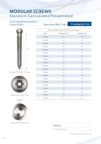 IMPLANTS CATALOGUE VENTOTENE SCREW & ROD SYSTEM-14