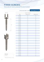 IMPLANTS CATALOGUE VENTOTENE SCREW & ROD SYSTEM-22