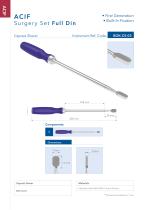 INSTRUMENTS CATALOGUE INTERBODY FUSION CAGES VENTOTENE SCREW & ROD SYSTEM-10