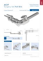 INSTRUMENTS CATALOGUE INTERBODY FUSION CAGES VENTOTENE SCREW & ROD SYSTEM-13