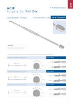 INSTRUMENTS CATALOGUE INTERBODY FUSION CAGES VENTOTENE SCREW & ROD SYSTEM-21
