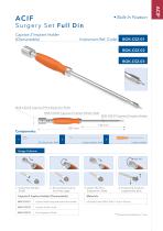 INSTRUMENTS CATALOGUE INTERBODY FUSION CAGES VENTOTENE SCREW & ROD SYSTEM-9