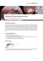 VirtaMed GynoS™ Hysteroscopy Module descriptions - 11