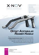 Offset Acetabular reamer Handle - 1