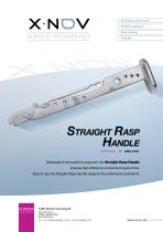 Straight rasp handle - 1