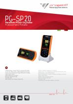 Hand-held pulse oximeter PG SP-20-1
