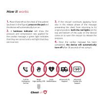 Tavola per massaggio cardiaco Chest-eR-4