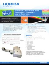 Tunable Deuterium and Tungsten-Halogen Light Sources