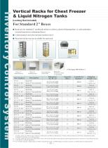 Vertical Racks for Chest Freezer & Liquid Nitrogen Tanks - 1