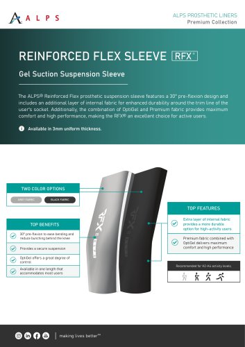 REINFORCED FLEX SLEEVE